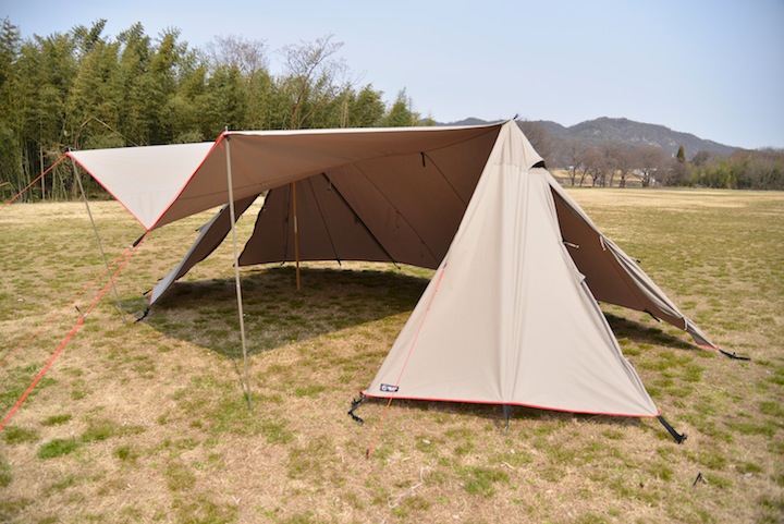 WEB限定】CAMP MANIA PRODUCTS / “PRECIOUS” twin pole shelter | CAMP